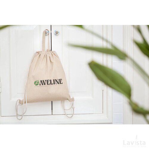 Recycled Cotton Promobag Plus Rugzak Naturel