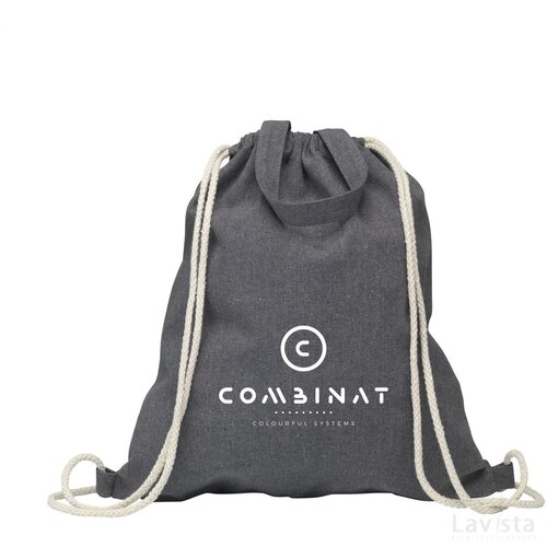Recycled Cotton Promobag Plus Rugzak Grijs