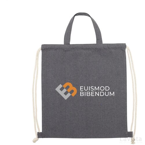 Recycled Cotton Promobag Plus Rugzak Grijs