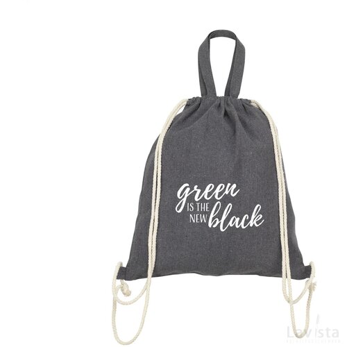 Recycled Cotton Promobag Plus Rugzak Grijs