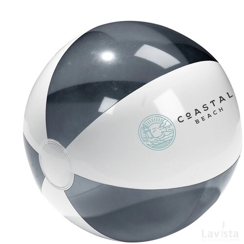 Beachball Ø 30 Cm Wit/Zwart