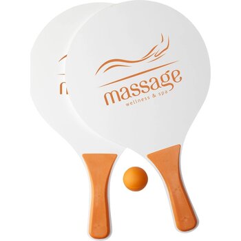 Beachtennis Strandspel Oranje