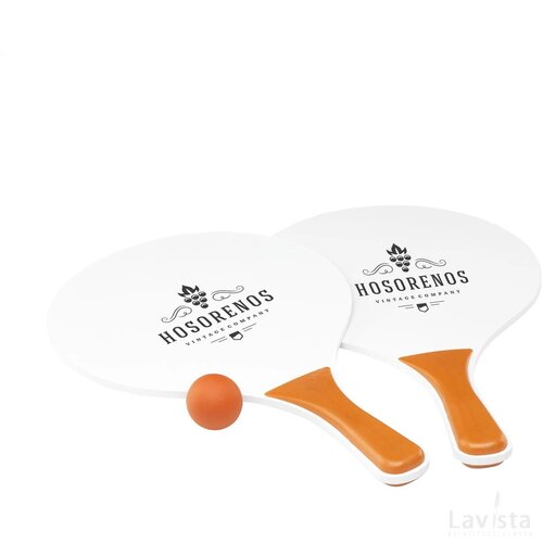 Beachtennis Strandspel Oranje