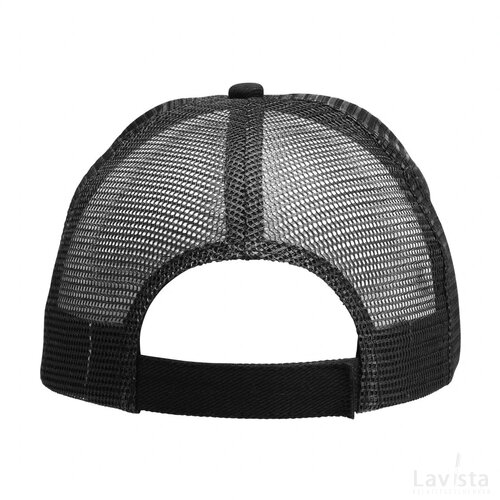 Trucker Recycled Cotton Pet Zwart