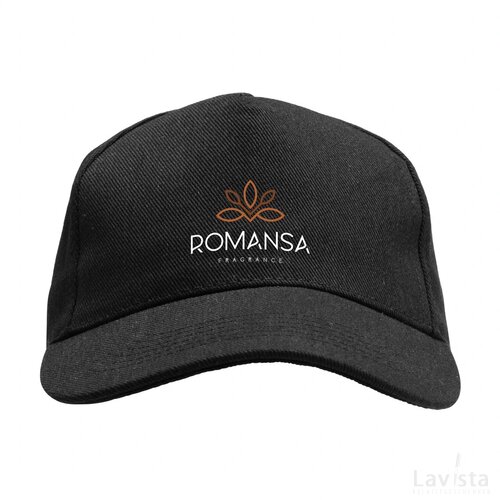 Hamar Cap Recycled Cotton Pet Zwart