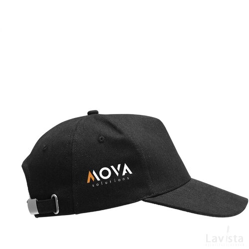 Hamar Cap Recycled Cotton Pet Zwart