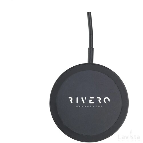 Force Magsafe 15W Recycled Wireless Charger Oplader Zwart