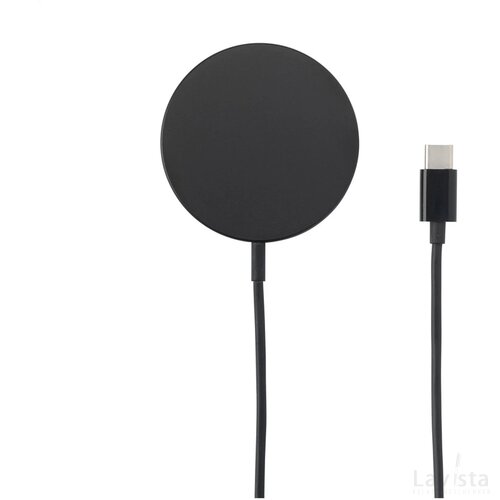 Force Magsafe 15W Recycled Wireless Charger Oplader Zwart