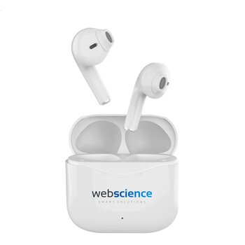 Wireless Oordopjes In Oplaadcase Wit Wireless Oordopjes In Oplaadcase Wit