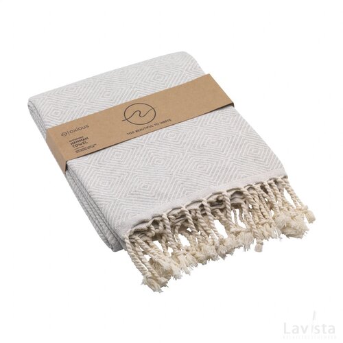 Oxious Hammam Towels - All Seasons - Harmony Hamamdoek Lichtgrijs