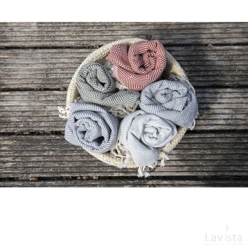 Oxious Hammam Towels - All Seasons - Harmony Hamamdoek Lichtgrijs