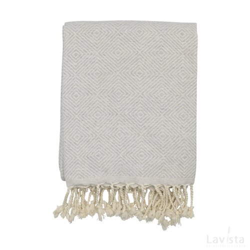Oxious Hammam Towels - All Seasons - Harmony Hamamdoek Lichtgrijs