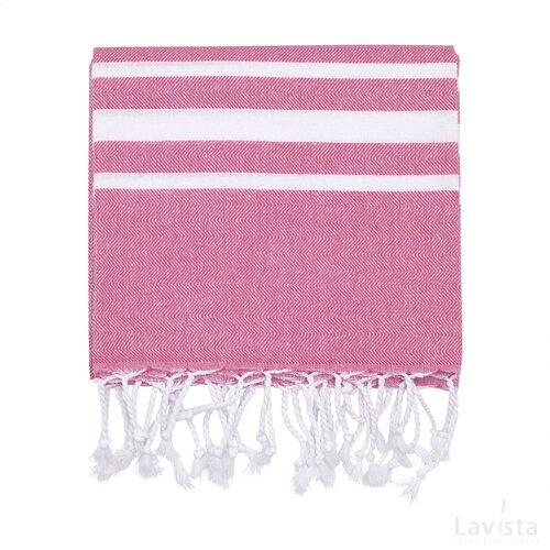 Oxious Hammam Towels - Vibe Luxury Stripe Hamamdoek Roze