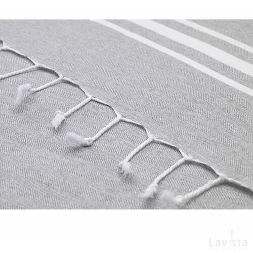 Oxious Hammam Towels - Vibe Luxury Stripe Hamamdoek Grijs