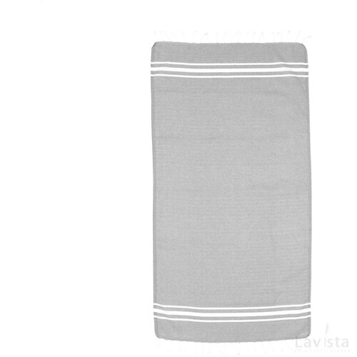 Oxious Hammam Towels - Vibe Luxury Stripe Hamamdoek Lichtgrijs