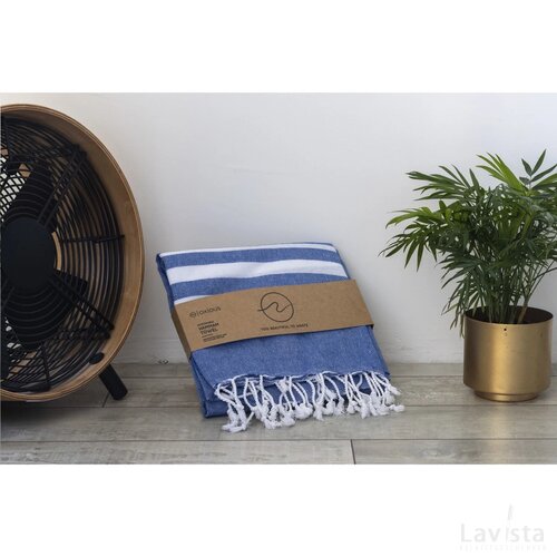 Oxious Hammam Towels - Vibe Luxury Stripe Hamamdoek Blauw