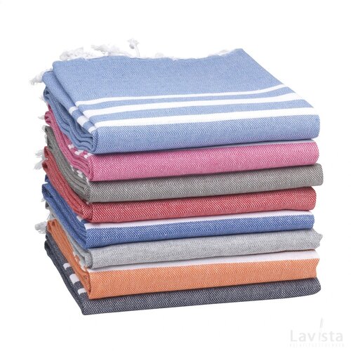 Oxious Hammam Towels - Vibe Luxury Stripe Hamamdoek Navy