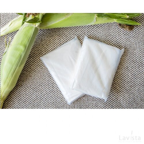 Corn Poncho Regenponcho Transparant