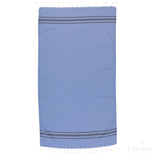 Oxious Hammam Towels - Vibe Luxury Stripe Hamamdoek Lichtblauw/Navy