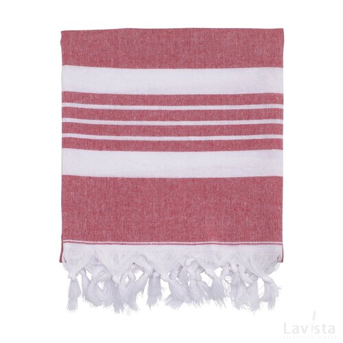 Oxious Hammam Towels - Promo Hamamdoek Rood