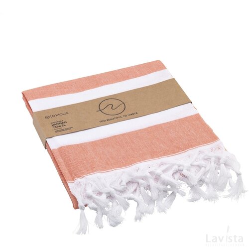 Oxious Hammam Towels - Promo Hamamdoek Oranje