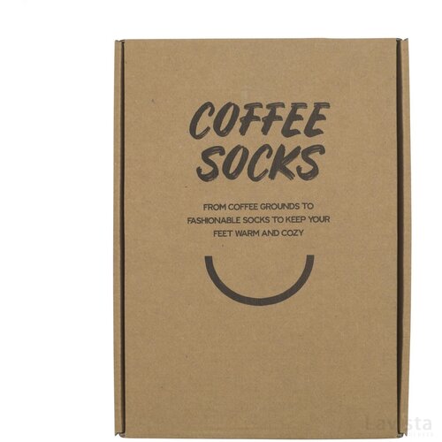 Coffee Socks Sokken Wit/Bruin