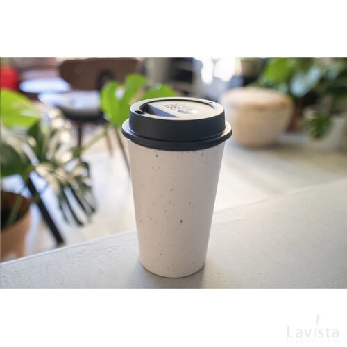 Circular&Co Recycled Now Cup 340 Ml Koffiebeker Zwart