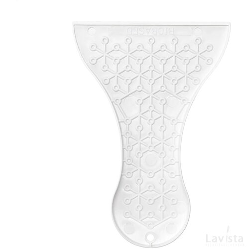 Recycled Social Plastic Ice Scraper Ijskrabber Wit
