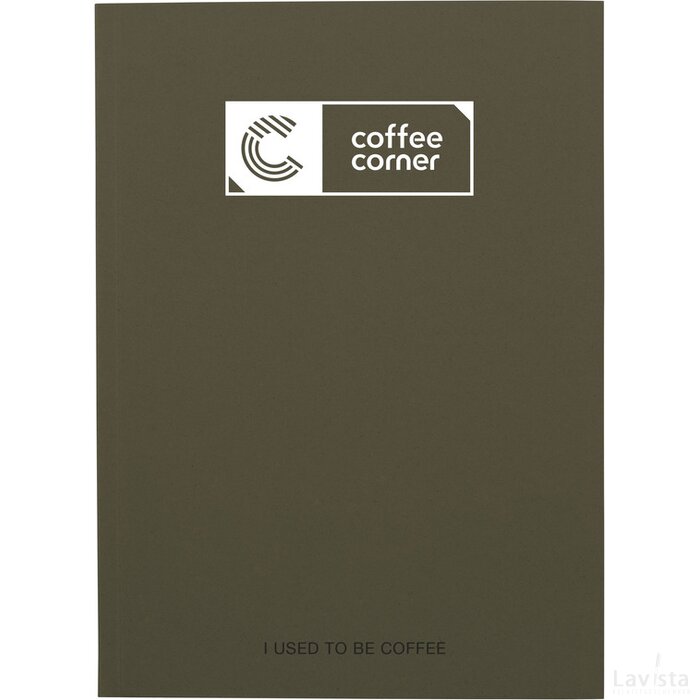 Notebook Agricultural Waste A5 - Softcover 100 Pagina's Coffee