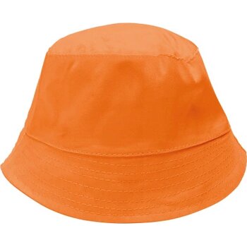 Kinderzonnehoed katoen 136 gr/m2 oranje