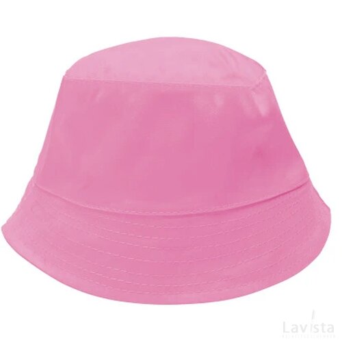 Kinderzonnehoed katoen 136 gr/m2 roze