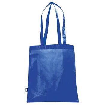 Mat gelamineerde Rpet tas met lange hengsels 100 g/m² rood