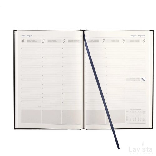 Eurodirect Agenda 4-Talig Blauw