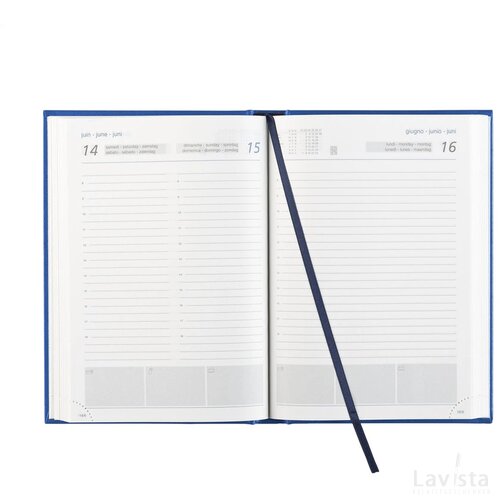 Eurotop Balacron Agenda Kobaltblauw