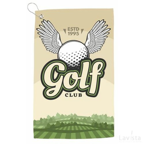 Golftowel 400 G/M² 30X50 Golfhanddoek Full Colour Print