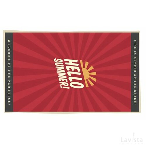 Printed Beachtowel 300 G/M² 100X180 Strandlaken Full Colour Print