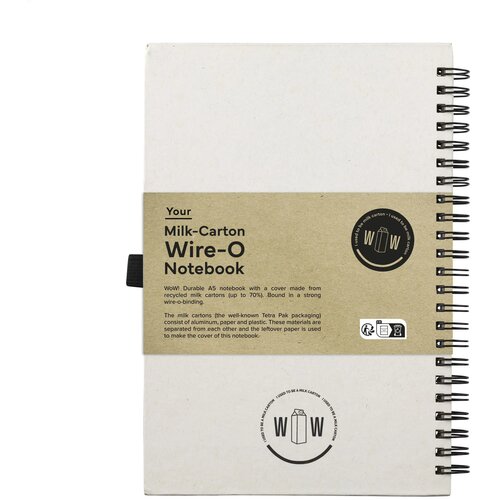 Milk Carton Wire-O Notitieboek A5