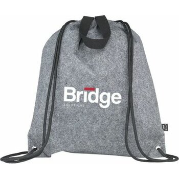 Rpet Felt Promobag Plus Rugzak Grijs