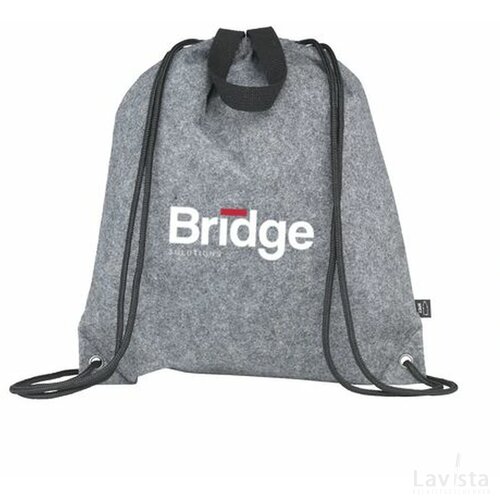 Rpet Felt Promobag Plus Rugzak Grijs