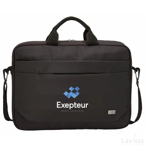 Case Logic Advantage 15,6 Inch Attaché Laptoptas Zwart