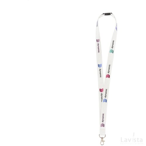 Lanyard Sublimatie Safety Rpet 2 Cm Keycord Pms Kleur Naar Keuze
