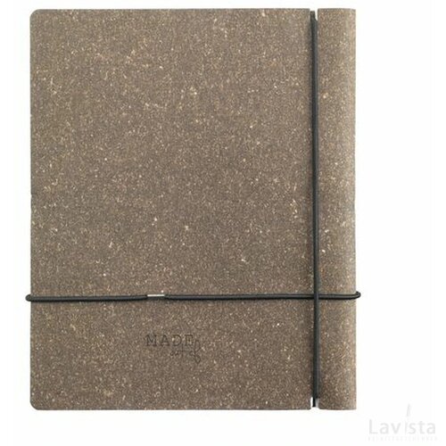 Recycled Leather Refillable Notebook A5 Notitieboek Bruin