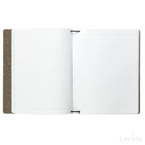 Recycled Leather Refillable Notebook A5 Notitieboek Bruin