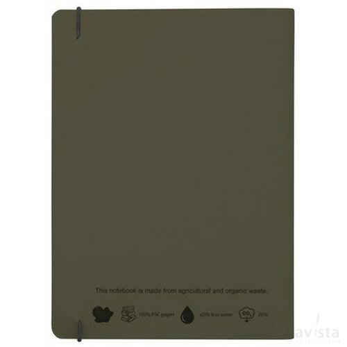 Notebook Agricultural Waste A5 - Softcover 32 Vel Coffee