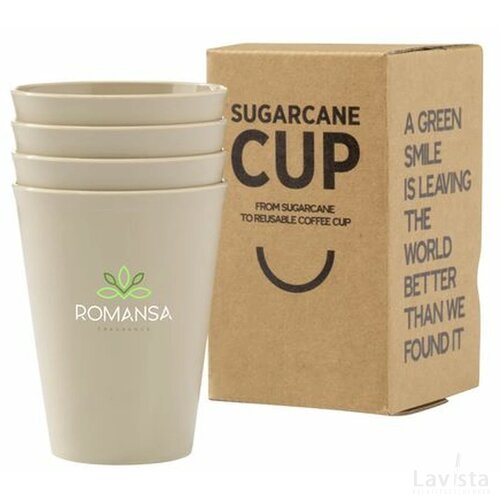 Sugarcane Cup Drinkbeker Kaki