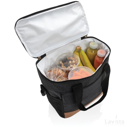 Impact AWARE™ 16 oz. recycled canvas koeltas zwart