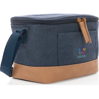 Impact AWARE™ 16 oz. rcanvas koeltas voor zes blikjes blauw