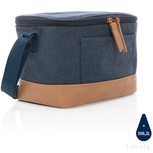 Impact AWARE™ 16 oz. rcanvas koeltas voor zes blikjes blauw