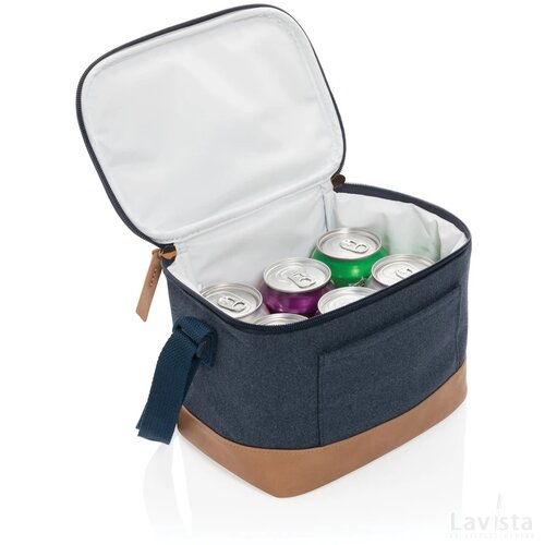 Impact AWARE™ 16 oz. rcanvas koeltas voor zes blikjes blauw