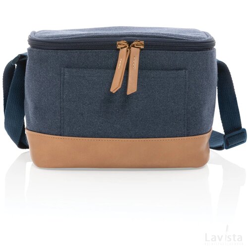 Impact AWARE™ 16 oz. rcanvas koeltas voor zes blikjes blauw